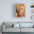 thumbnail image 2 of Trademark Fine Art Vintage Lavoie Archangel Gabriel Canvas Wall Art - 18x24, 2 of 5