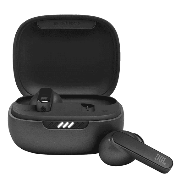 Pre-Owned JBL LIVEPRO2BK Live Pro 2 True Wireless In-Ear Bluetooth Headphones with Adjustable Noise Canceling - Black