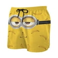 thumbnail image 2 of Costume Cosplay Pattern 3D Serious Minions Custom Summer Beach Shorts Swim Trunks, 2 of 6