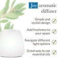 thumbnail image 4 of Pranarom - Essential Oil Diffuser - Stylish & Modern Home Essential Oil & Water Vapor Diffusing Device with Various Operating & Light Display Features (Joy), 4 of 4