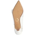 thumbnail image 6 of Journee Womens Paloma Sling Back Pointed Toe Kitten Heel Pumps, 6 of 9