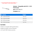 thumbnail image 2 of Antenna - Compatible with 2013 - 2019 Ford Escape 2014 2015 2016 2017 2018, 2 of 2