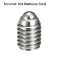 thumbnail image 3 of Uxcell M6 x 8mm 304 Stainless Steel Spring Hex Socket Ball Point Set Screws 20 Pack, 3 of 6