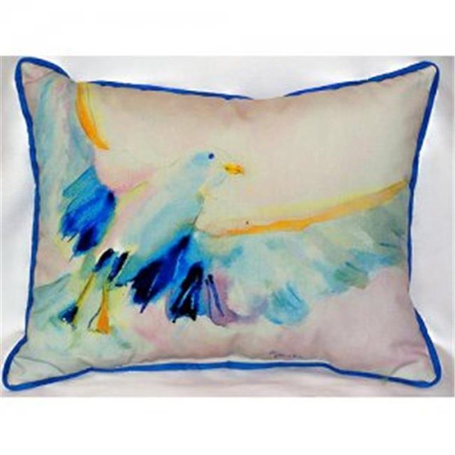 Betsy Drake ZP135 Goéland Volant Coussin Intérieur et Extérieur- 20 x 24 Po.