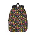 thumbnail image 1 of Disketp Mexican Folk Art Floral Mochila Escolar de 15 Pulgadas, Mochila Ligera para Estudiantes, Viajes y Trabajo, Cómoda y Resistente para el Uso Diario, 1 of 6