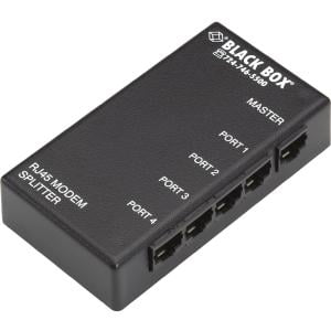- MODEM SPLITTER 4 PORT RS232-RJ45 FORMAT