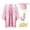 Pink, variant on HAOTAGS Boys and Girls Long Sleeve Graduation Gown Set With Cape And Cap (2-10) Toddler To Kids Outfits For Ceremony And Performance Red Size 2T