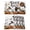 White, variant on Halloween Placemats Set of 1 Ghosts Trick Or Treat Orange Black Place Mats Indoor Wipeable Table Mats Washable Cloth Dining Table Placemats for Kitchen Holiday Party Home Decor 13x19 Inch