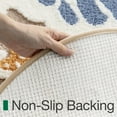thumbnail image 5 of FRABE Beach Bathroom Rugs, Non Slip Bath Mat Ultra Soft Washable Absorbent Quick Dry, Ocean Sea Theme Bath Rug with Starfish Shell for Shower Floor, Kitchen Decor, Kids Room, 22"x34", 5 of 10