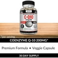 thumbnail image 5 of Kaya Naturals - CoQ10 Power Antioxidant Supplement - Aids in Heart Health and Immune Function - Restores Daily Cellular and Energy Production - 30 Veggie Capsules Co-Q10, 5 of 5