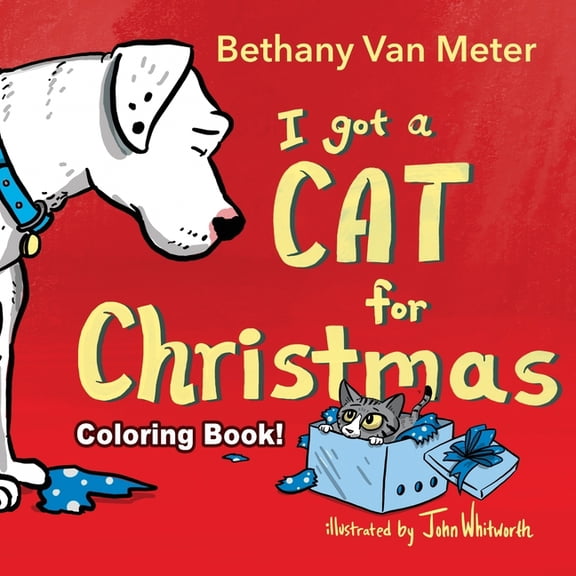 River the Dog Coloring Book! River the Dog - "I got a Cat for Christmas", Book 2, (Paperback)
