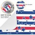 thumbnail image 4 of American Patriotic Stars Stripes Absorbent Dish Drying Mat,16 x 18 Inch Microfiber Kitchen Countertop Table Protector Multi-Purpose Counter Rack Sink Drainer Pad, 4 of 7