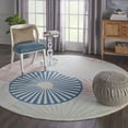 thumbnail image 4 of Nourison Grafix Geometric Ivory/Multi 8' x ROUND Area Rug, (8 Round), 4 of 10