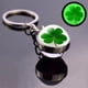 thumbnail image 1 of 1 llavero de trébol de la suerte con forma de trébol de cuatro hojas, colgante de bola de cristal, para el Día de San Patricio, regalo de Pascua, bolsa de regalo, regalo de cumpleaños, fiesta, colgant, 1 of 7