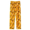 thumbnail image 4 of Jovrlynd Pajama Pants for Women Halloween Cute Print Elastic Waist Pockets Plus Size Sleep Pants Soft Comfy Lounge Pants, S-5XL, 4 of 5