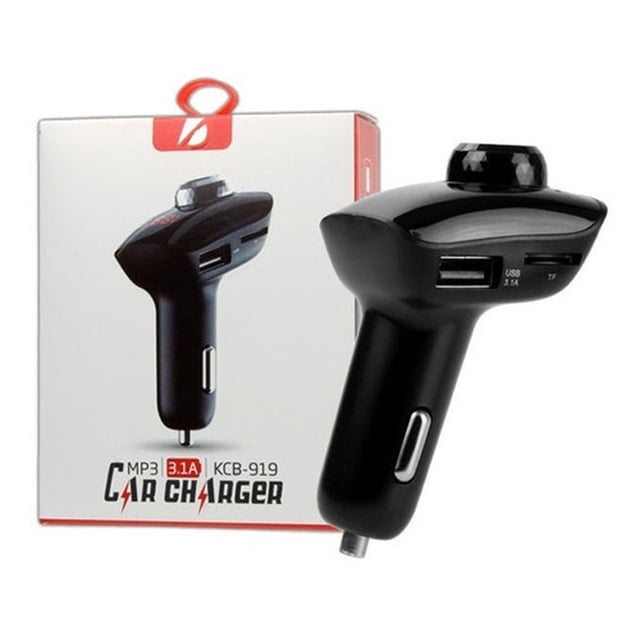 Bluetooth Transmisor Auto Fm Manos Libres Carga Rapida 3.1a Fertek KBC-919
