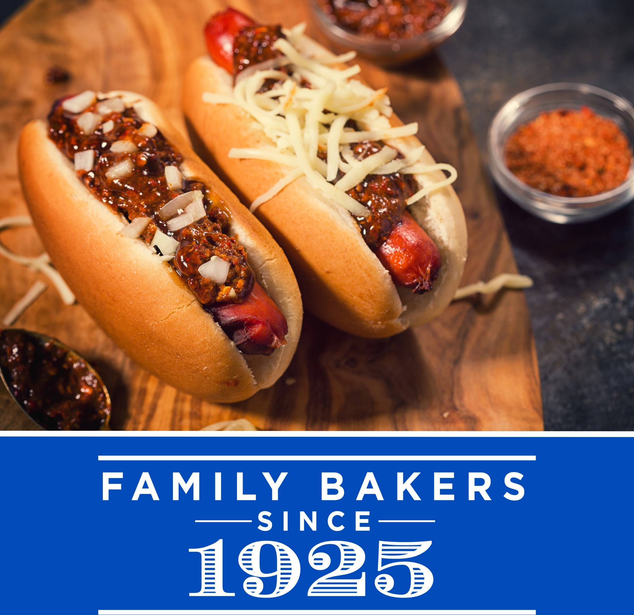Lewis Bake Shop White Half Pack Hot Dog Buns, 7.5 oz, 4 Count