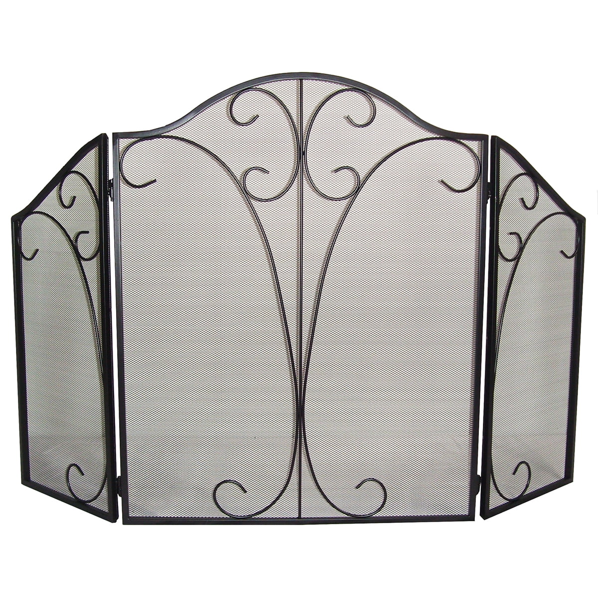 Clevr 51" 3-Panel Arch Fireplace Safety Fence Screen Metal Vintage Gate Divider Guard - Walmart.com Buy Clevr 51" 3-Panel Arch Fireplace Safety Fence Screen Metal Vintage Gate Divider Guard at Walmart.com