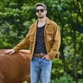thumbnail image 5 of Fianmy Men’s Belt Genuine Leather Belts, Handmade Casual Jeans Belt for Men with Gift Box, 5 of 9