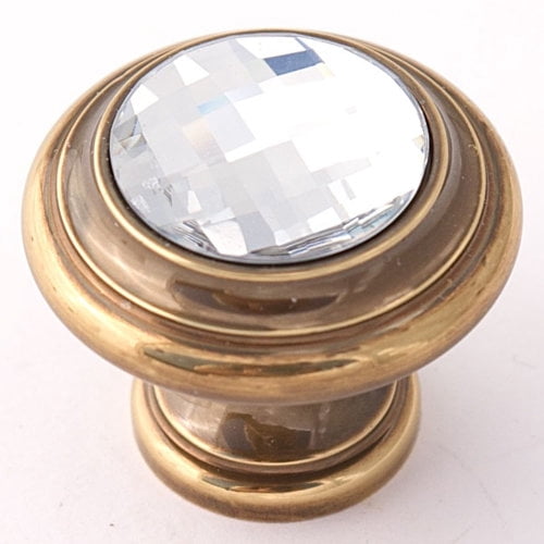 Alno Inc Swarovski Crystal Mushroom Knob