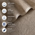 thumbnail image 2 of Swift Home 100% Cotton Hand Towel, Luxuriously Soft, Highly Absorbent, Quick Dry, 1 PC, Tapue, 2 of 4