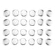 thumbnail image 3 of Botones de insignia ANGGREK 2000 piezas en blanco para proyectos de decoración del hogar, 3 of 8