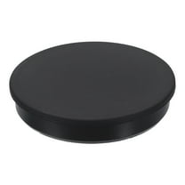 Silicone Hole Plug, Waterproof Round Rubber Stoppers Bottle Seal Plugs Tube Pipe End Caps for 90mm/3.54" Hole for for Bathtub Bottle, Black