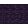 thumbnail image 1 of Ahgly Company Tapis Rectangulaire Lavable en Machine Intérieur Transitionnel Violet Iris Violet, 5 Pieds x 8 Pieds, 1 of 7