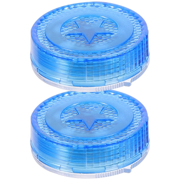 EeaseMX par de luces LED universales de seguridad para puertas de coche, anticolisión, con sensor magnético, luces estroboscópicas intermitentes, luz de estacionamiento (azul)