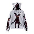 thumbnail image 4 of 99 Nights In The Forest 3D Figure Printed Sweatshirt for Kids 99 Nights In The Forest Cat's Ear Shaped Hoodie, 4 of 4