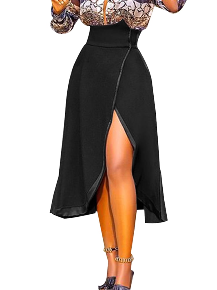 asymmetrical skirt 4xl