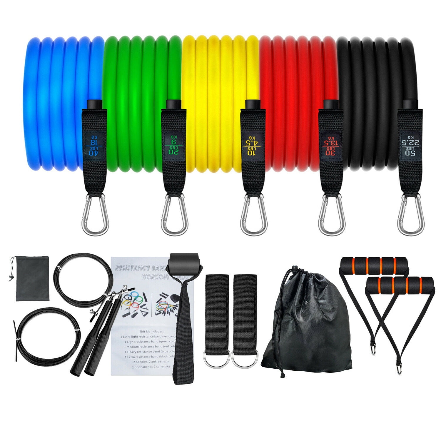 42  Insanity workout resistance bands for Beginner