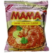 Mama Instant Noodle, Shrimp Tom Yum Spicy Flavor, 3.17 oz. Bags (Pack of 20)