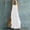 *White, variant on ClodeEU Women's V Neck Spaghetti Strap Tiered Maxi Dress,Boho Beach Vacation Swing Dress Beige,Women's Plus L
