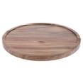 thumbnail image 4 of Acacia Wood Rotating Serving Tray Cake Dishes Tableware Plate M, 4 of 7