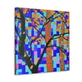 thumbnail image 2 of Beech Tree Pointillism. - Canvas, 2 of 10