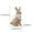 Brown, variant on Bunny Figurine Easter Bunny Ornament Resin Rabbit Statues,Rustic Rabbit Garden Statue with Wicker Surface Effect,Easter Rabbit Figurine Ornament with Tie,Rabbit Figurines Home Farmhouse Decor
