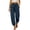 Navy, variant on Hurxie Women's High Waisted Sweatpants Workout Active Joggers Pants Baggy Lounge Bottoms Light Blue,XL