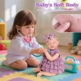 thumbnail image 4 of Muñeca Reborn UOFTKIZ Realista Recién Nacida de 20 pulgadas para Niñas 3+ años, 4 of 7