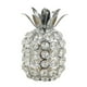 thumbnail image 2 of Estatua de fruta vívida, regalo ideal, diseño moderno, decoración de escritorio, adorno de mesa. Piña Plata, 2 of 9