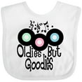 thumbnail image 3 of Inktastic Oldies but Goodies Records and Music Notes Boys or Girls Baby Bib, 3 of 4