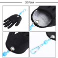 thumbnail image 2 of Accesorio de pesca Anti Silp Goma Mano izquierda derecha Guante de pesca Atrapa peces con cordón Mosquetón Negro M-Left Fugacal Otros, 2 of 8