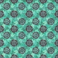 thumbnail image 1 of Ahgly Company Machine Washable Indoor Square Transitional Turquoise Green Area Rugs, 5' Square, 1 of 7