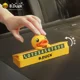thumbnail image 4 of Bonita caricatura de patito amarillo, estacionamiento temporal, número de teléfono, matrícula móvil, placa de teléfono oculta, interior del coche, 4 of 4