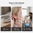 thumbnail image 3 of BlaidsX Neuro Rechargeable RIC + Programmable Hearing Aids for Seniors with Bluetooth Mobile App Hearing Test Audiogram & Noise Cancellation, Dual Mic & 48 DSP Channels, USA-Made Multi-Core Processor, 3 of 12