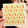 thumbnail image 7 of 3drose, Happy Easter Carrots Pattern, 6 Greeting Cards with Envelopes, 7 of 7