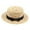 C, variant on Kids' Straw Boater Hat with Black Bow Wide Brim Sun Hat for Summer Beach Outdoor,One Size