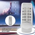 thumbnail image 3 of Serrure à Code, Serrure à Code en Alliage de Zinc 2 8 Chiffres Serrure Forte Sûre Durable Adaptée aux Portes de Bureau Portes Intérieures Portes de Location, 3 of 8