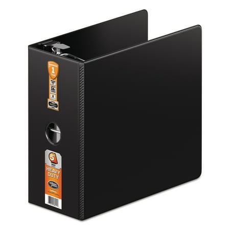 - Wilson Jones Heavy-Duty D-Ring Binder w/Extra-Durable Hinge, 5