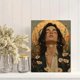 thumbnail image 2 of Qisvanset Framed Canvas Wall Art 12x16 Inch Luke Wild Flower Modern Religious Quote Wall Art, 2 of 5